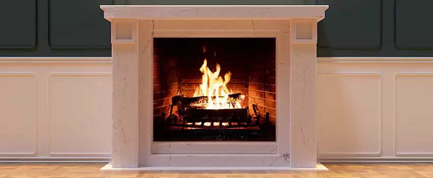 Decorative Electric Fireplace Installation in Burlington, Ontario