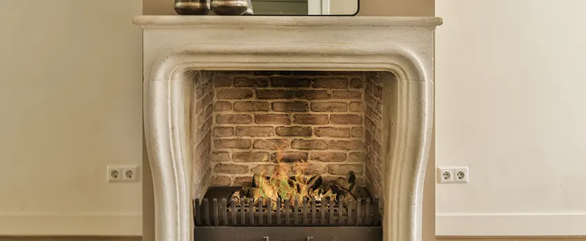 Vintage-style Fireplace Redesign in Burlington, Ontario