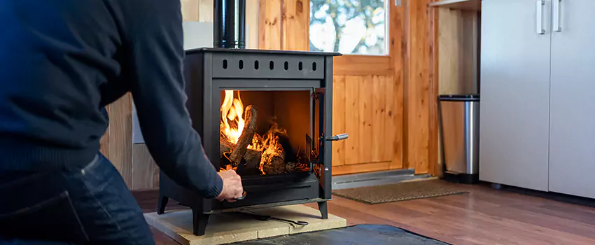 Open Hearth Wood Fireplace Installation in Burlington, ON
