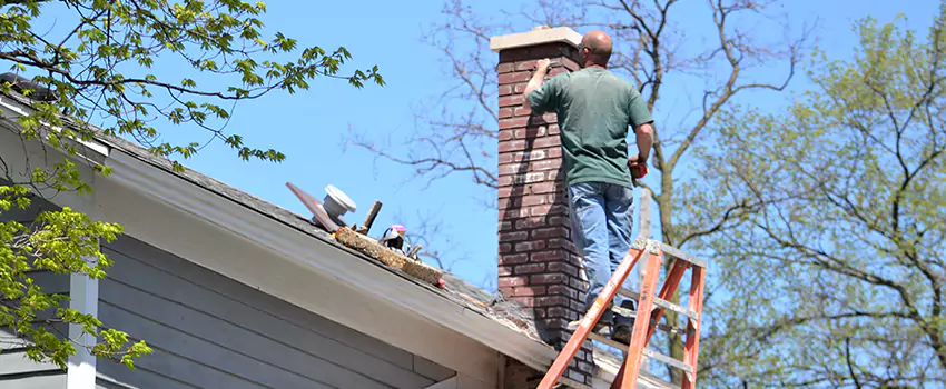 Vinyl and PVC Chimney Flashing Installation in Burlington, ON