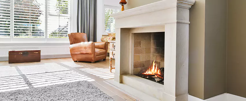 Vintage Fireplace Refacing in Burlington, Ontario